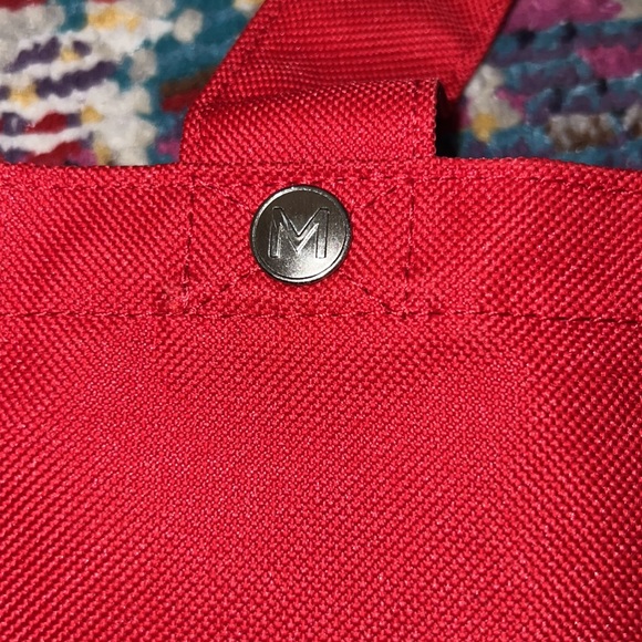 Marc Jacobs red canvas tote bag - Picture 4 of 7